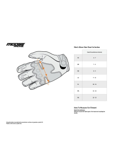 MOOSE RACING GLOVE MX2 33307***