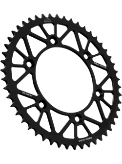 JT SPROCKETS RaceLite Alumínium Hátsó Lánckerék RL 52T HUS/KTM Fekete JTA897.52BLK