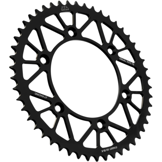 JT SPROCKETS RaceLite Alumínium Hátsó Lánckerék RL 52T HUS/KTM Fekete JTA897.52BLK