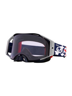 OAKLEY AIRBRAKE MX Goggle 0OO7046 Troy Lee Designs piros fehér kék szárnyak 7046F2