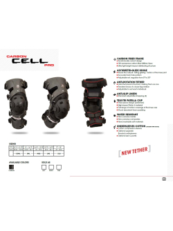 ASTERISK Carbon Cell PRO - szénszálas térdgép / térdvédő - Pár AST-CC-**-P-1.0-PRO